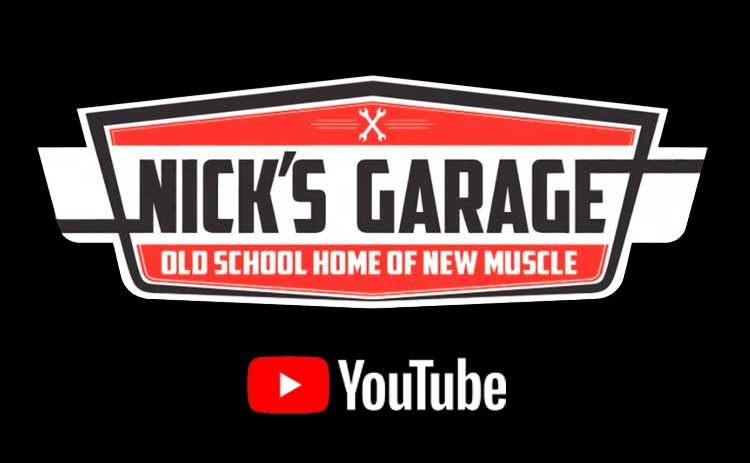 Nick's Garage Youtube Page