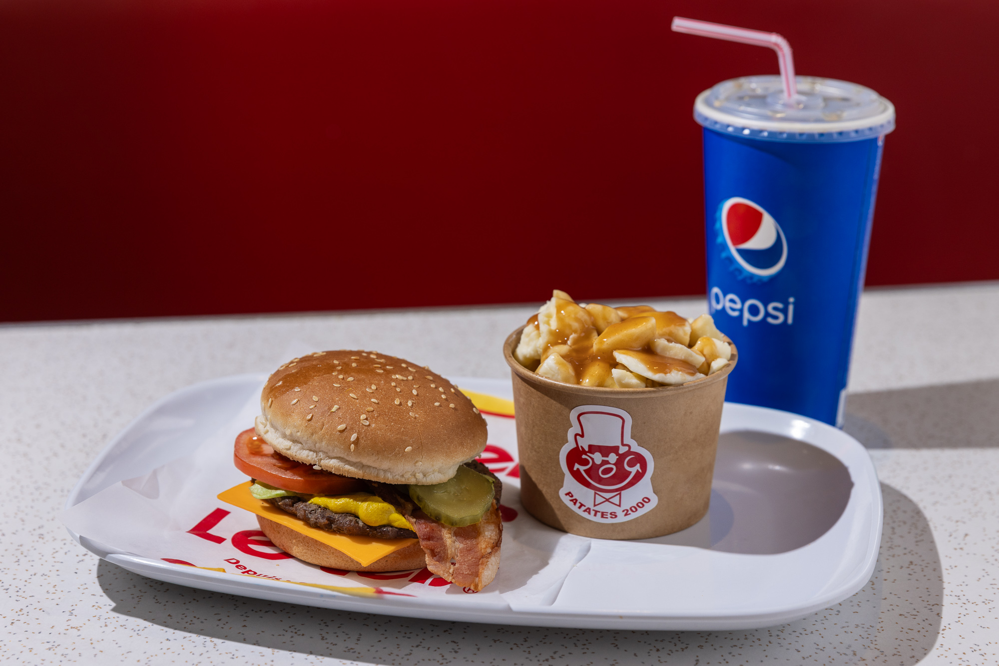 banquet burger